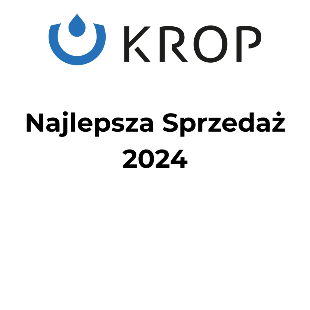 Najlepsza sprzedaż rynny firmy KROP w 2024 roku